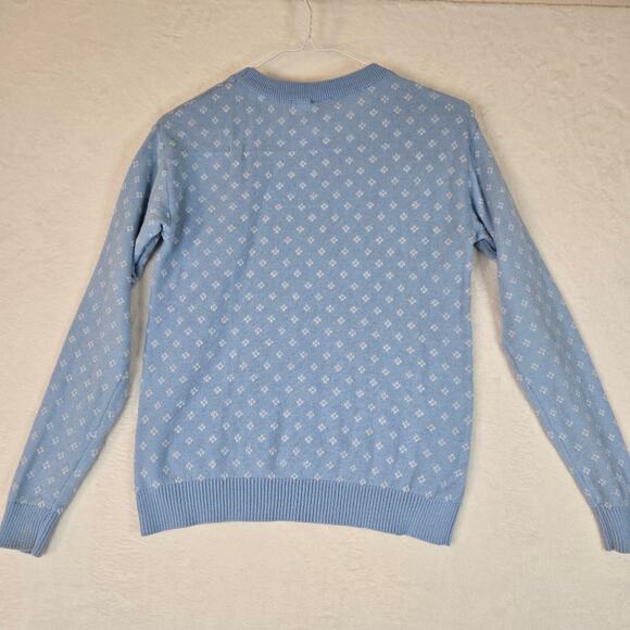 Disney Stitch Christmas Holiday Ugly Sweater Kids XL Blue Cute 0709 - Picture 2 of 7